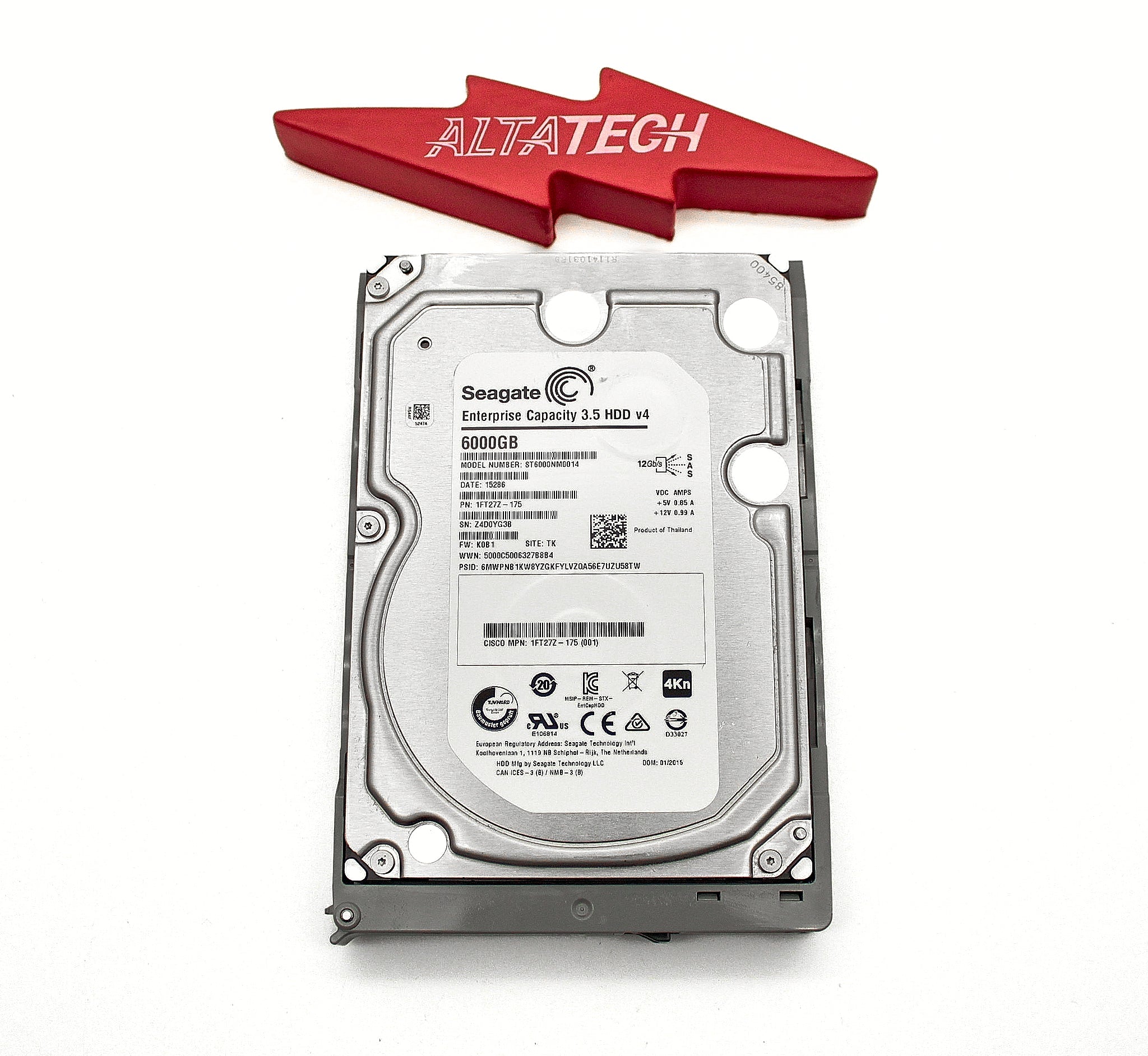Dell ST6000NM0014 6TB 7.2K SAS 3.5 12G 4K