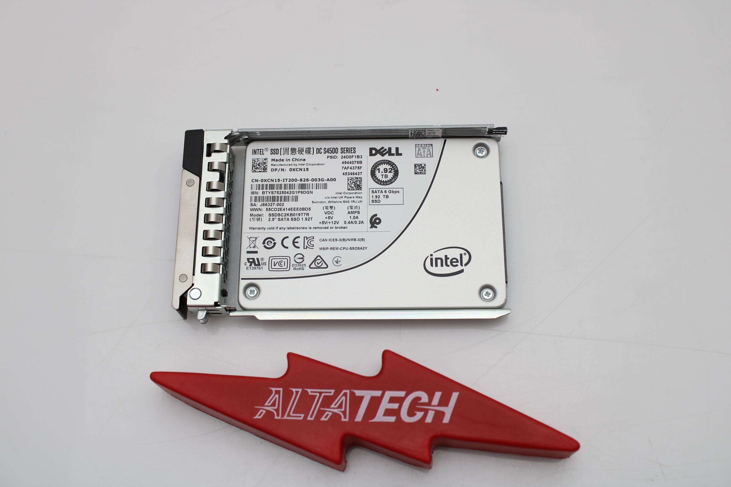 Dell TC8GD 1.92TB SSD SATA 2.5 6G RI S4500