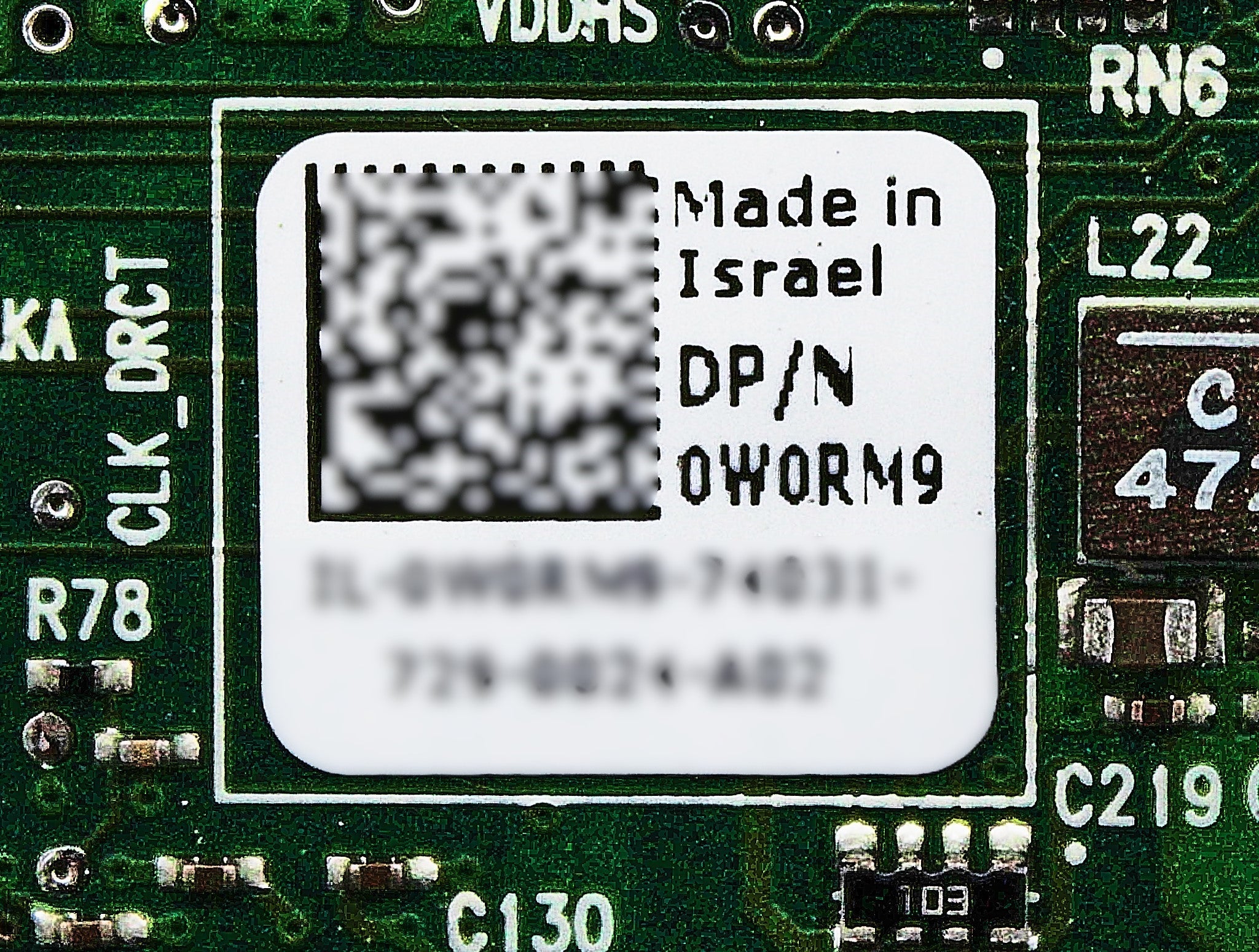 Dell W0RM9 Mellanox CX322A 10GB SFP+ DP FH