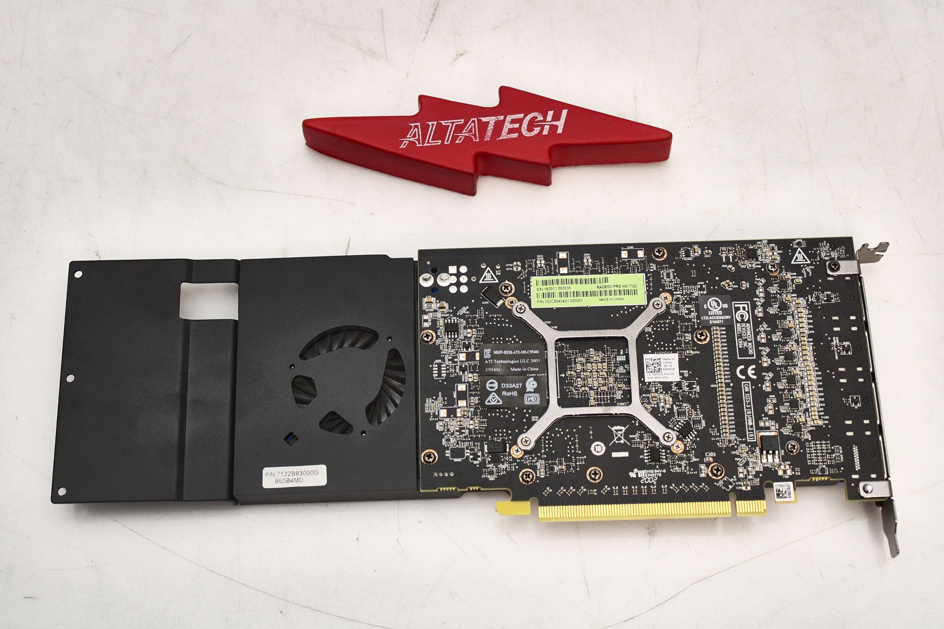 Dell XFR29 AMD RADEON PRO WX7100 8GB 4 DP FH