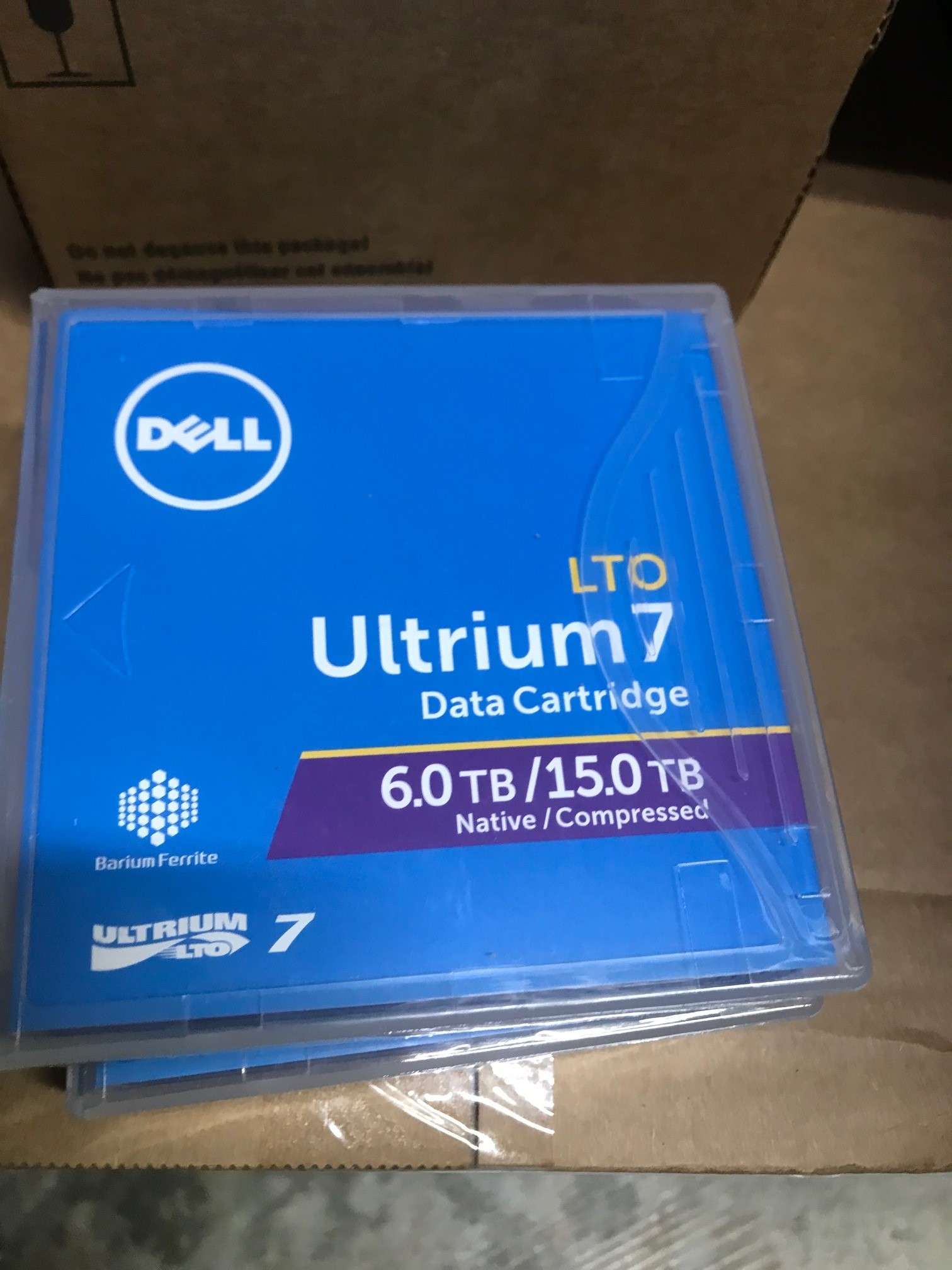 Dell 07J4HF LTO7 (6TB/15TB) Tape Cartridges (Brand New)