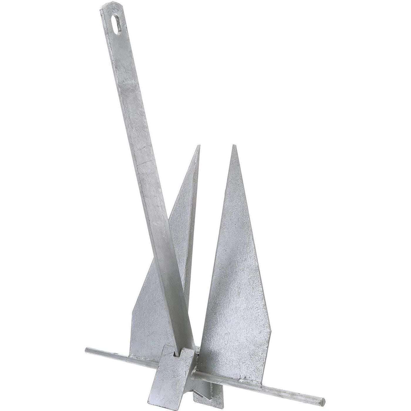 Seachoice 41710 Hot Dipped Galvanized Deluxe Anchor, Size 4S