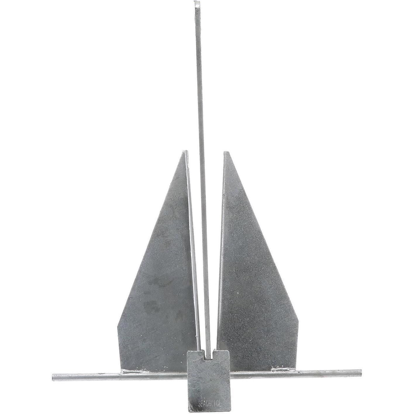 Seachoice 41710 Hot Dipped Galvanized Deluxe Anchor, Size 4S