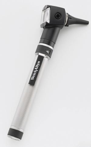 Welch Allyn PocketScope 2.5 V Halogen Fiber-Optic Otoscope with Throat Illuminator