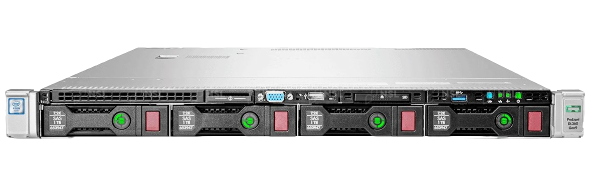 HPE ProLiant DL360 Gen9 4LFF