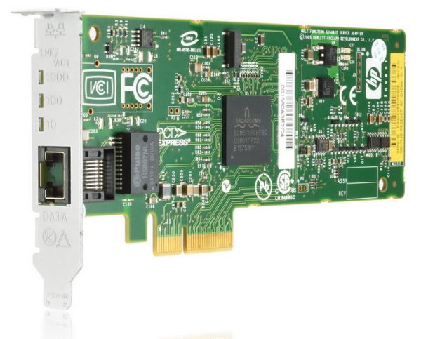 394791R-B21 - HP NC373T PCI Express Single-Port 1000Base-X Multifunction Gigabit Ethernet Network Interface Card (NIC)