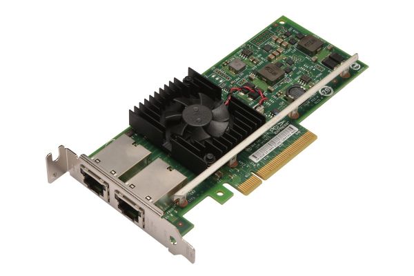 3DFV8 - Dell X540-T2 Dual-Ports 10GbE Ethernet PCI-Express 2.0 x8 Low Profile Converged Network Adapter