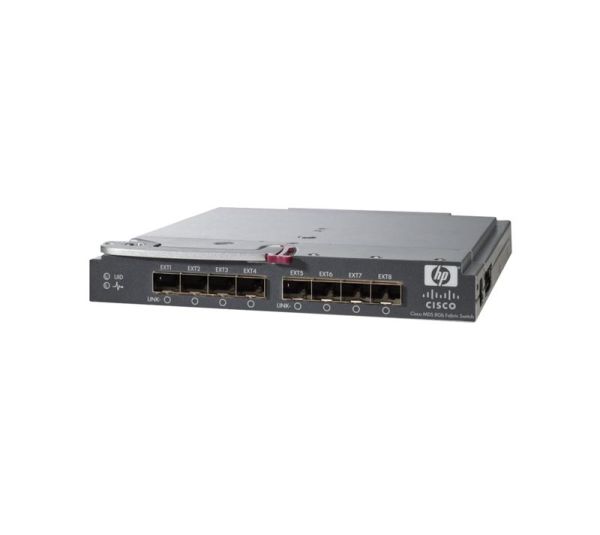 610678-001 - HP MDS 8/12c Fabric Switch 8 X 8GB Fibre Channel (Backplane) + 2 X 8GB Fibre Channel + 2 X SFP+ Plug-In Module (New Bulk)