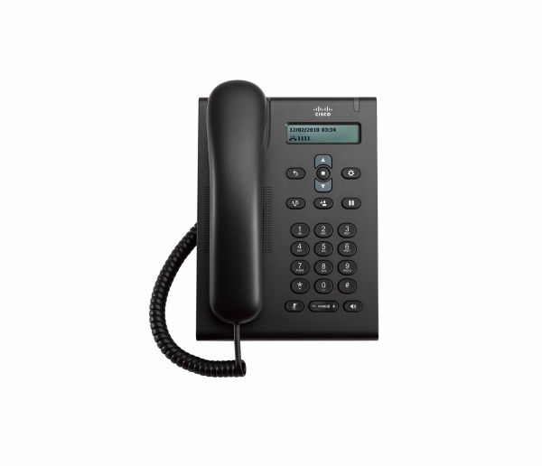 CP-3905 - Cisco 3905 2-Lines Dual-Port Ethernet 2.5-inch LCD Unified SIP Phone