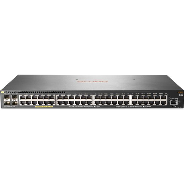 JL256ACM - HP Aruba 2930F 48-Ports 1 GbE PoE+ Rack Mountable Network Switch with 4-Ports SFP+
