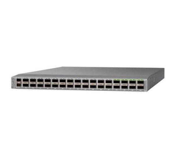 N9K-C9332C - Cisco Nexus 9332C 32-Ports 40/100GBASE-X QSFP28 Layer 3 Rack-mountable Managed ACI Spine Switch with 2-Ports SFP