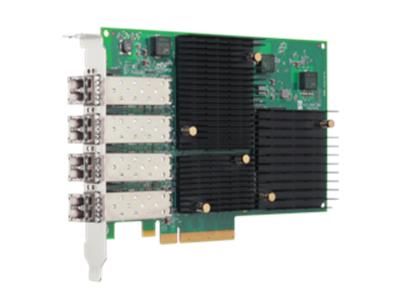 Q0E97A - HPE 3PAR 9000 Quad-Ports SFP+ Fibre Channel 16Gb/s PCI-Express 3.0 Host Bus Adapter (HBA)