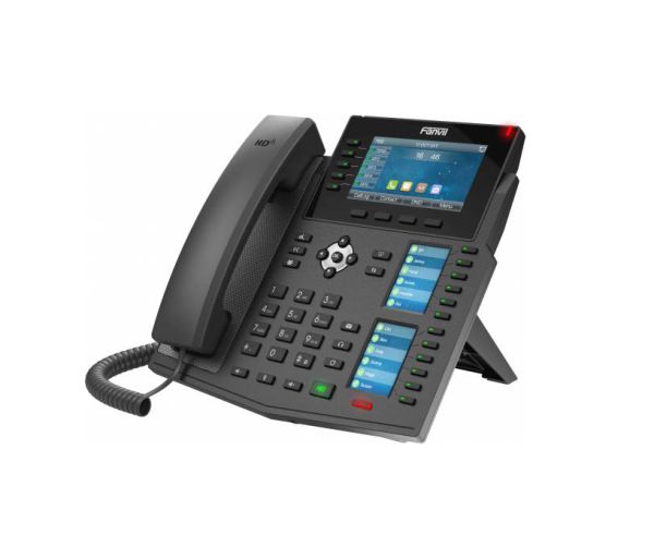 X6U-V2 - Fanvil 20-Lines Dual-Port Ethernet 4.3-inch LCD Bluetooth VoIP Phone