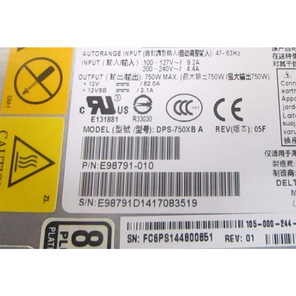 DPS-750XB-A 750W 80+ Platinum Switching Power Supply E98791-010 750W PSU for Server Hot Swap Power Supply