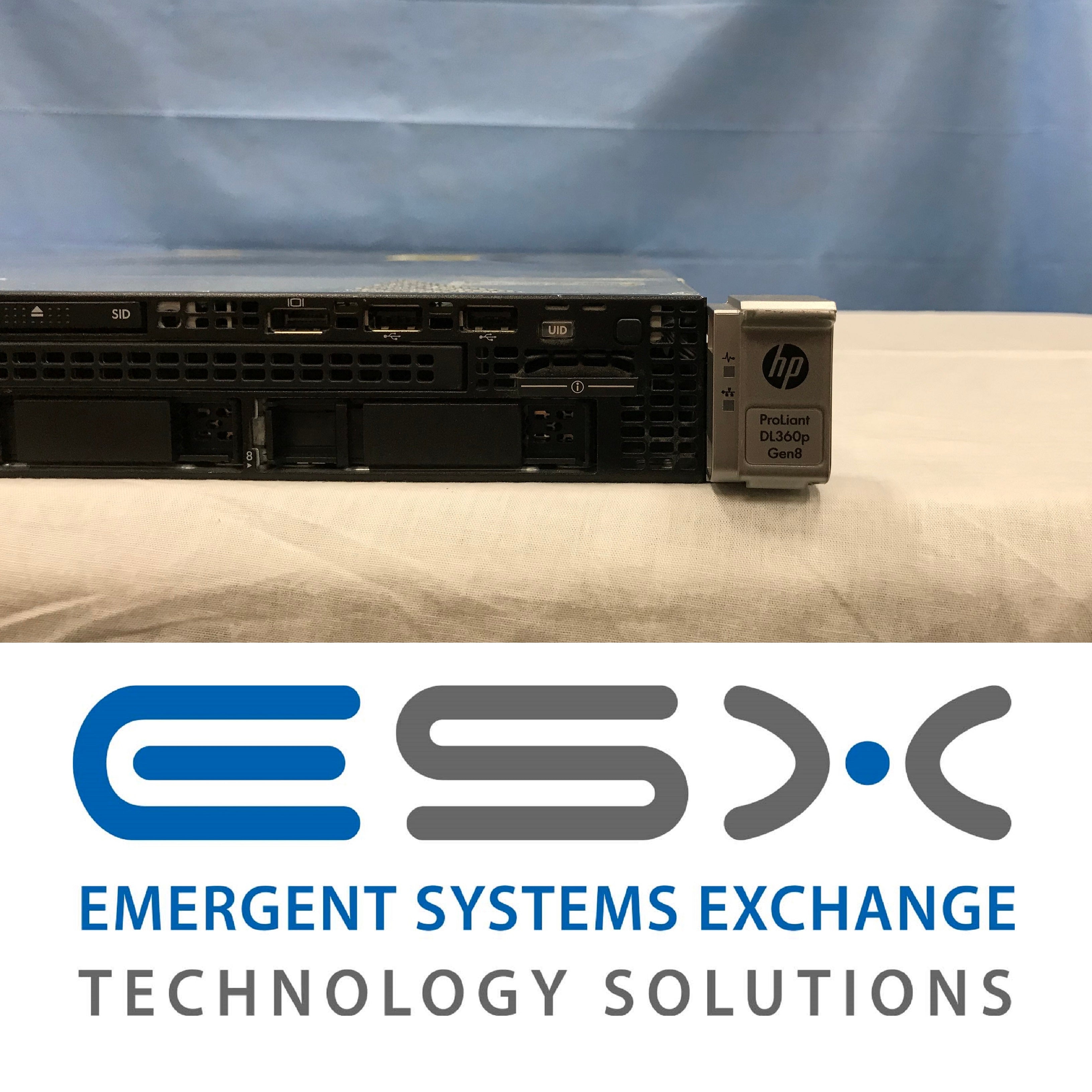 HP Proliant DL360p G8 Server - 1x Intel 6-Core E5-2620 @ 2.0GHz 32GB P420i