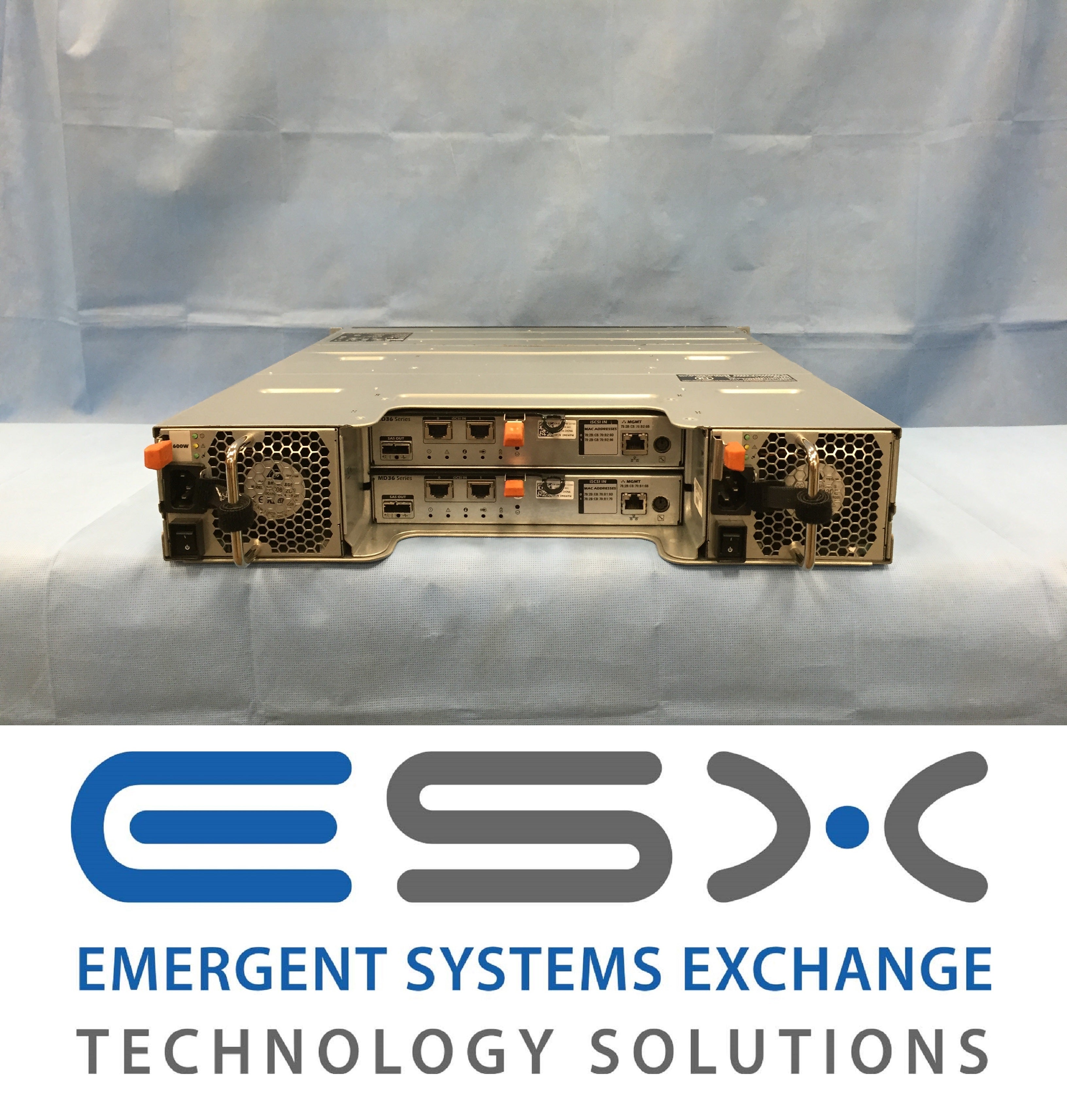 Dell PowerVault MD3620i 10G iSCSI Storage Array w/ 24x 1TB 7.2k 24TB