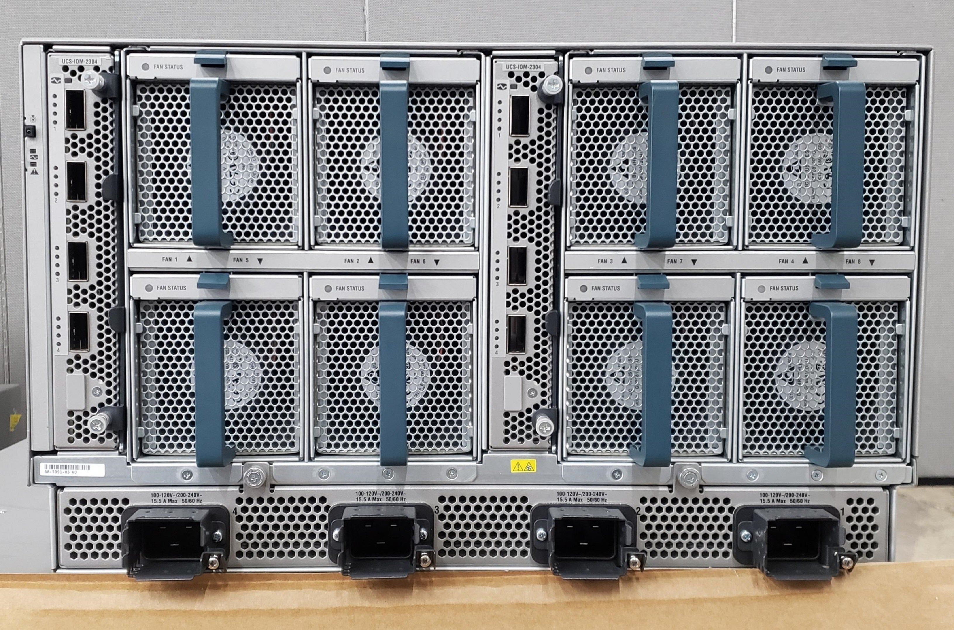Cisco UCS 5108 Blade Enclosure 4x UCSB-B200-M5 2x 20C Gold 6148 2.4GHz 512GB RAM