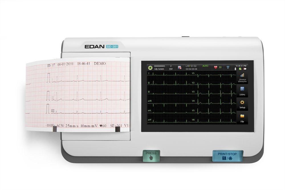 Edan SE-301 3-channel ECG