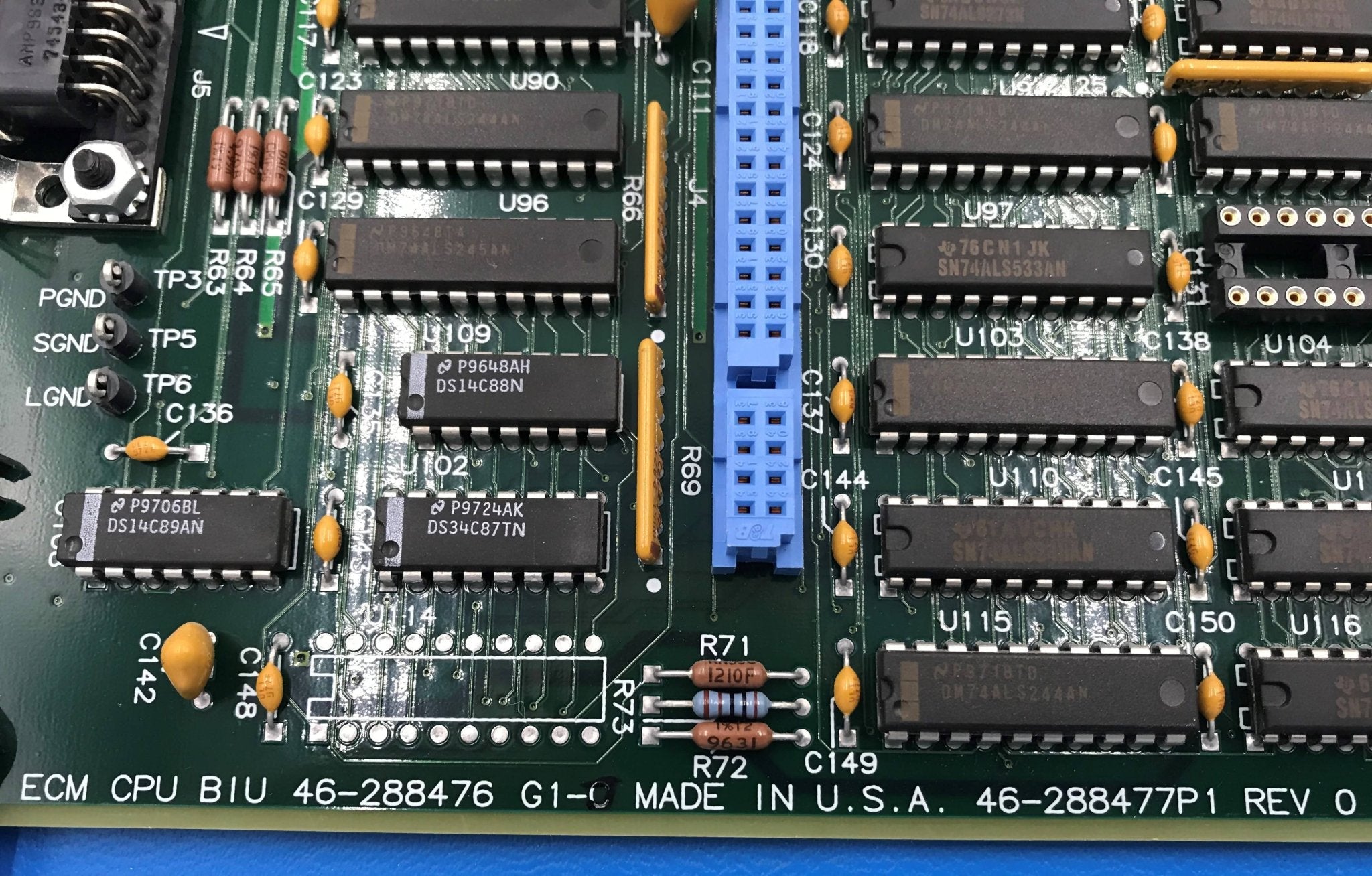 ECM CPU BIU Board (46-288476G1-J GE Advantx