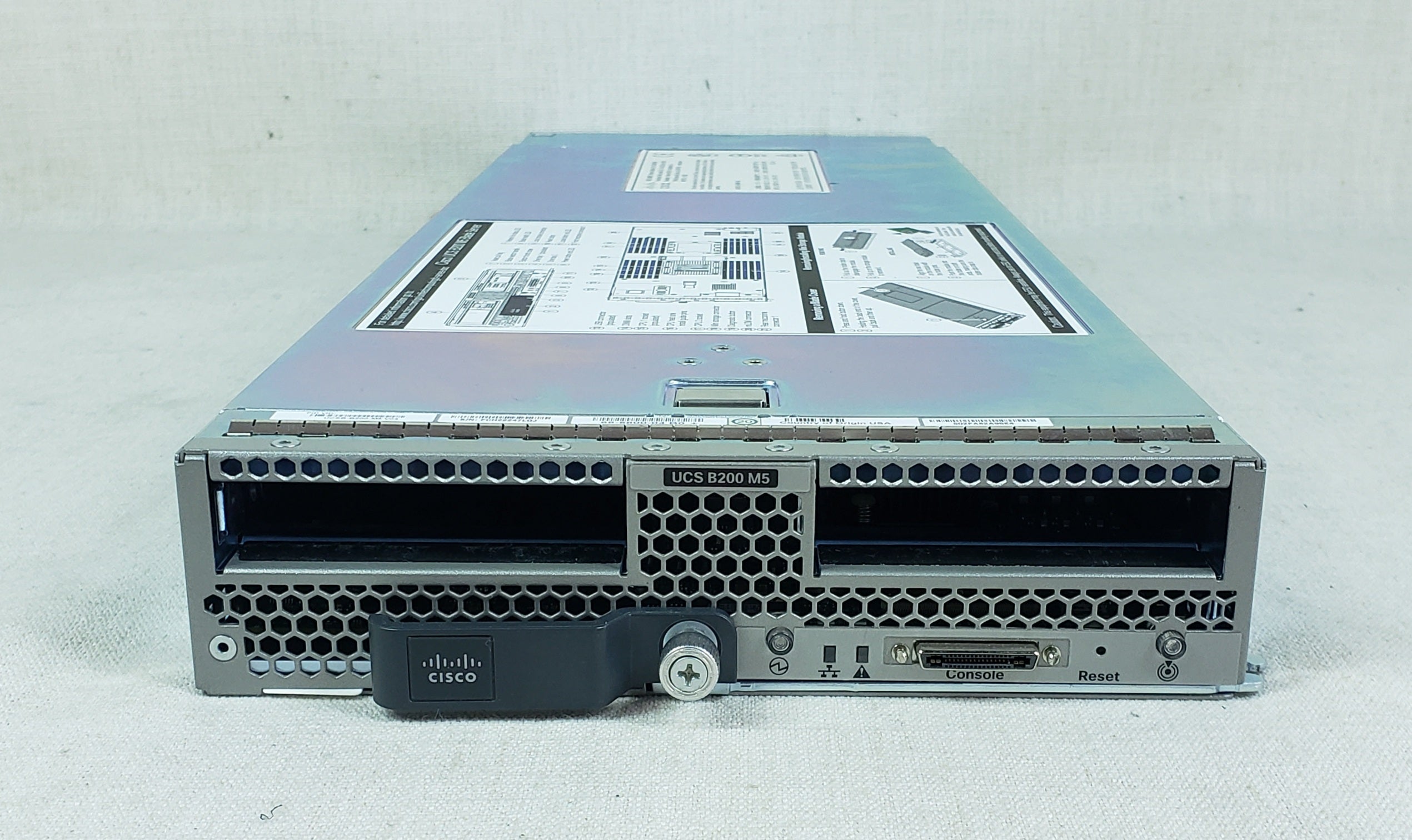 Cisco UCSB-B200-M5 Blade Server 2x 10C Silver 4114 2.2GHz CPU 384GB RAM VIC1340
