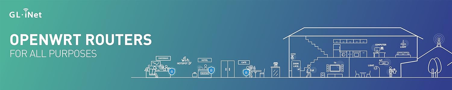 GL.iNet GL-XE300 (Puli 4G LTE Industrial IoT Gateway, Router/Access Point/Extender/WDS, OpenWrt, 5000mAh Battery, OpenVPN, Remote SSH, WPA3, IPv6 (EG25G, Global Version