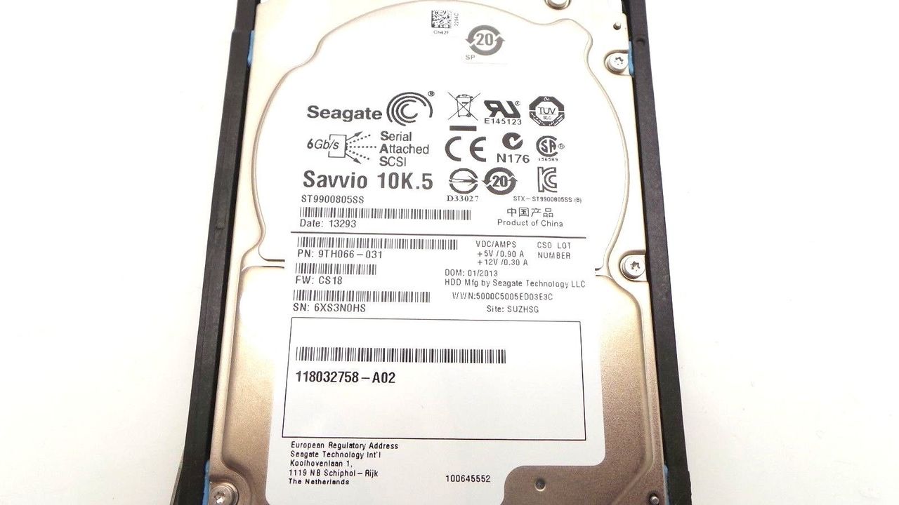 EMC 005049809 900GB 10K SAS 2.5" 6G