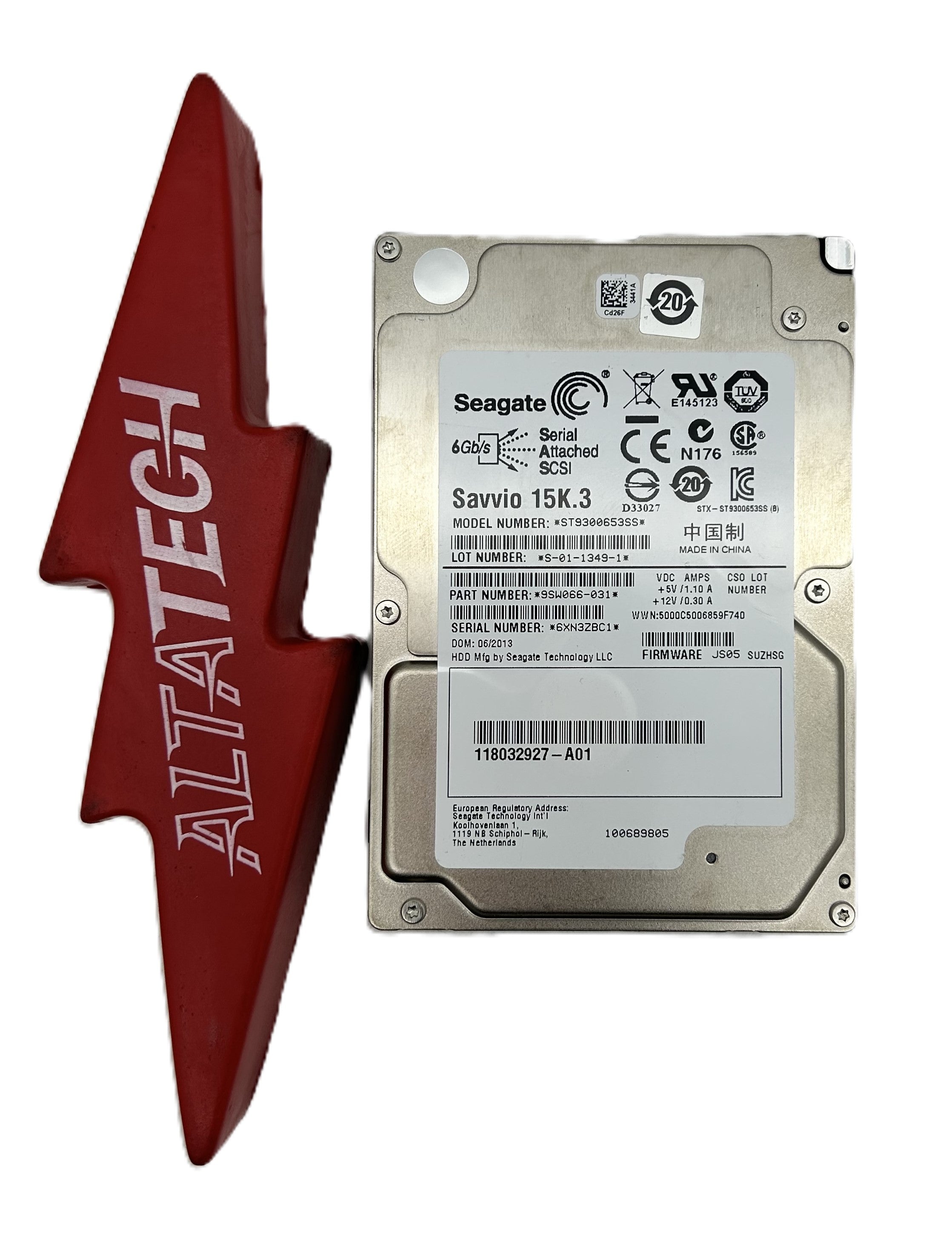 EMC 005050604 300GB 15K SAS 2.5 6G VNX5200