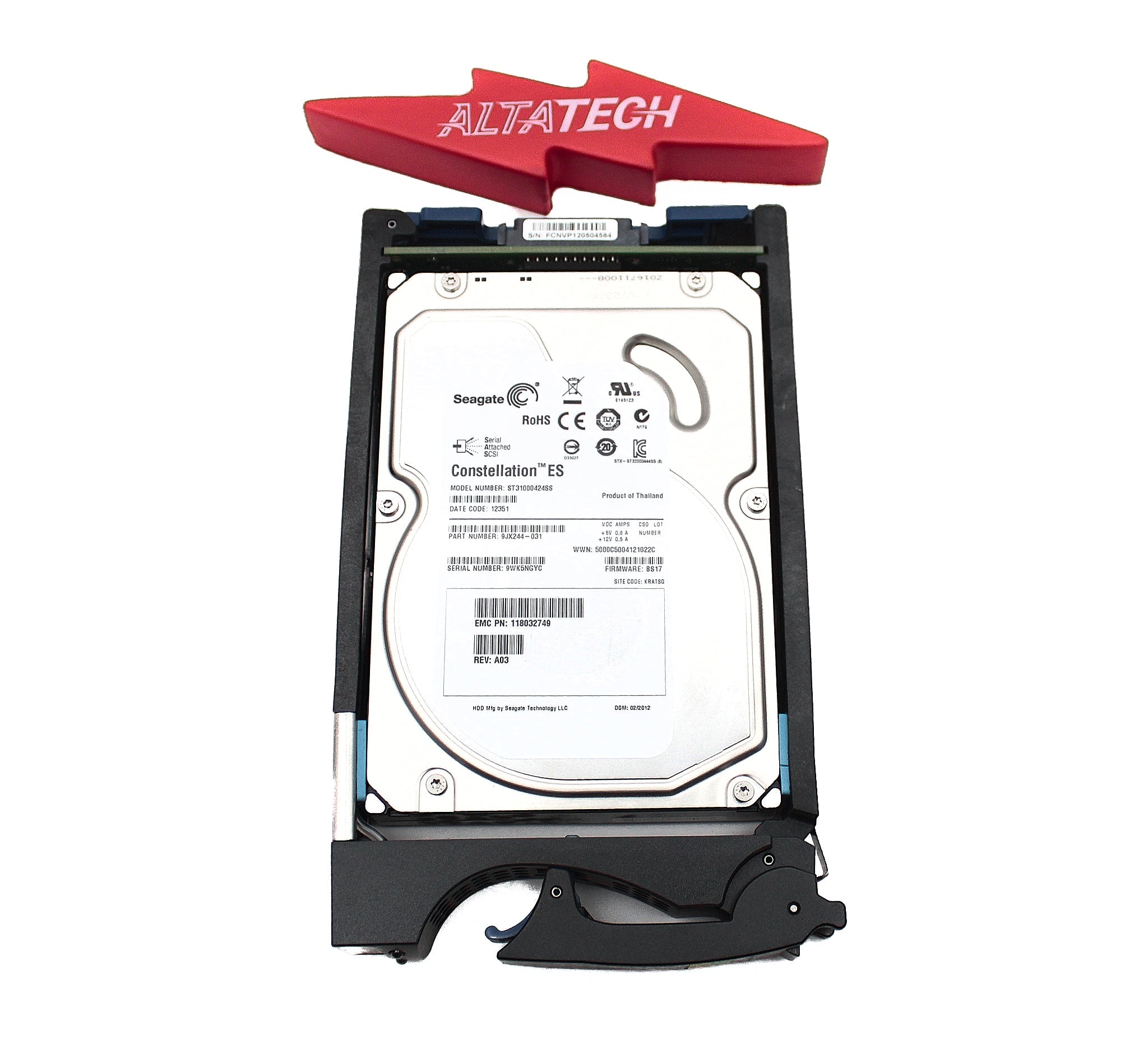 EMC 9YZ264-431 1TB 7.2K SAS 3.5 6G VNX5500/57/75