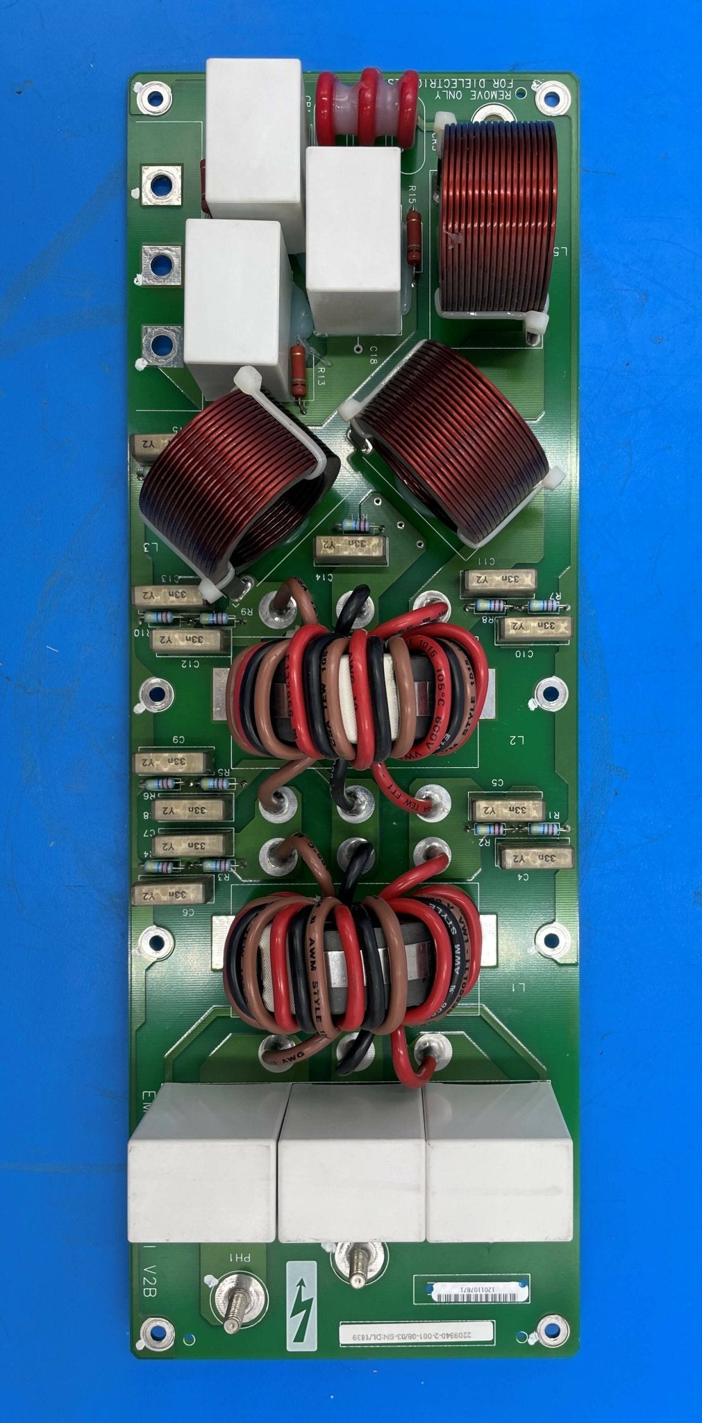 EMC FILTER TRI V2B BOARD (2209840-2-001 GE