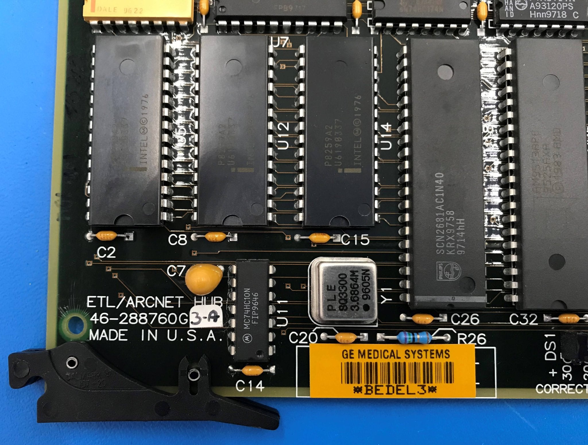 ETL/Arcnet Hub PCB (46-288760G3-A GE Advantx