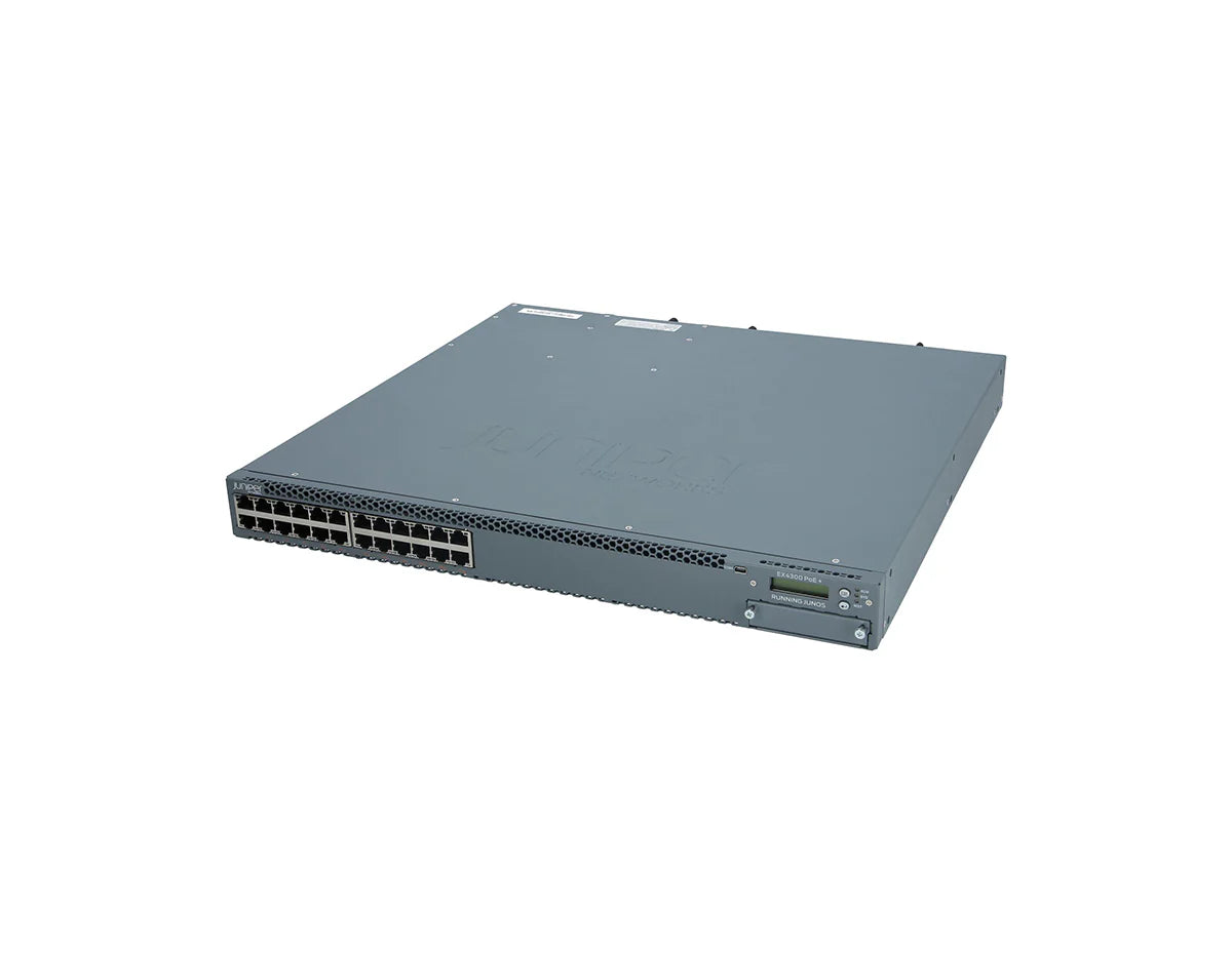 Juniper EX4300-24P PoE+ Switch - Rear View | Alo Tech Solutions