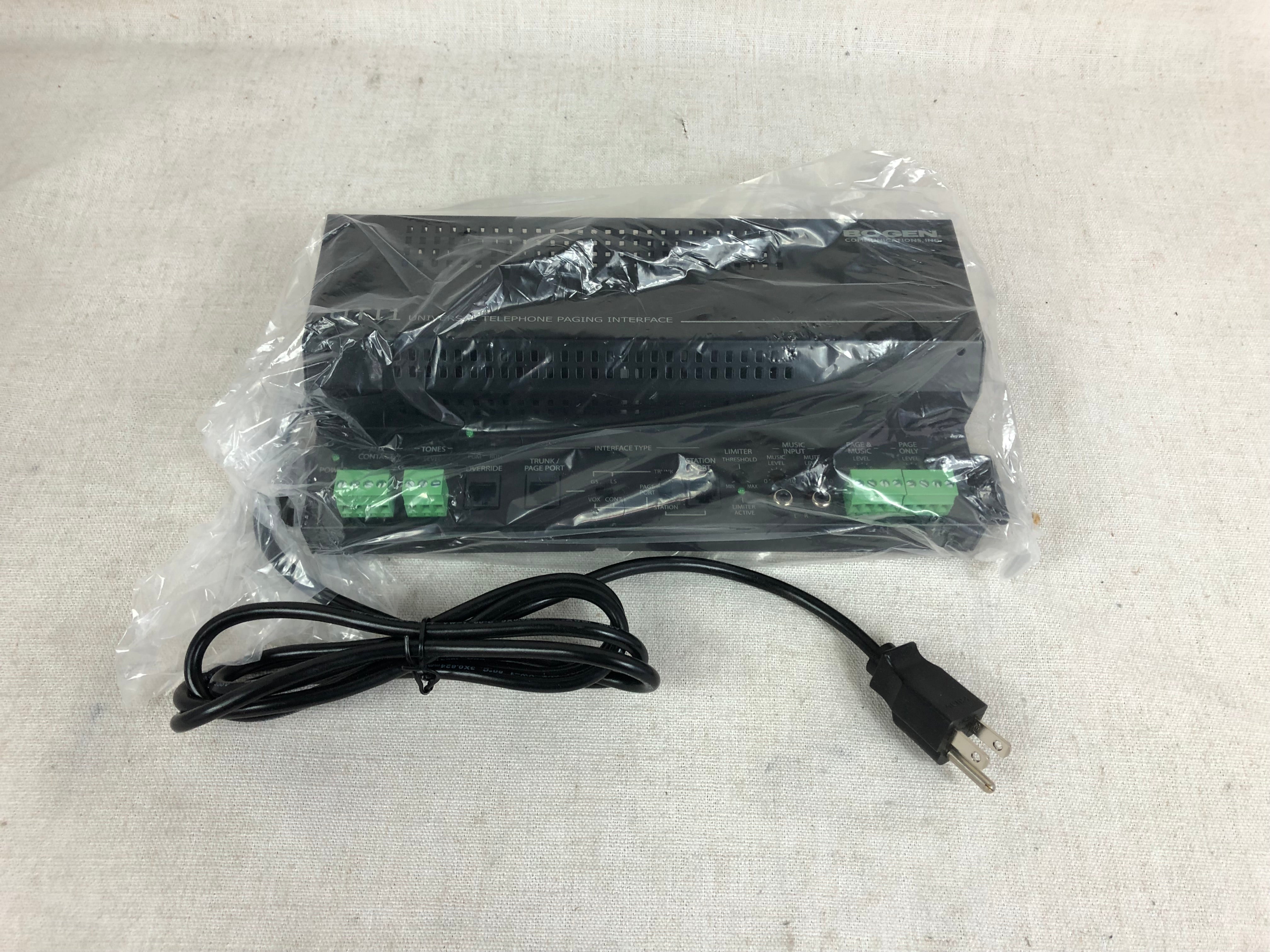 Bogen UTI1 Single Zone Paging Controller Universal Telephone Inferface| Open box