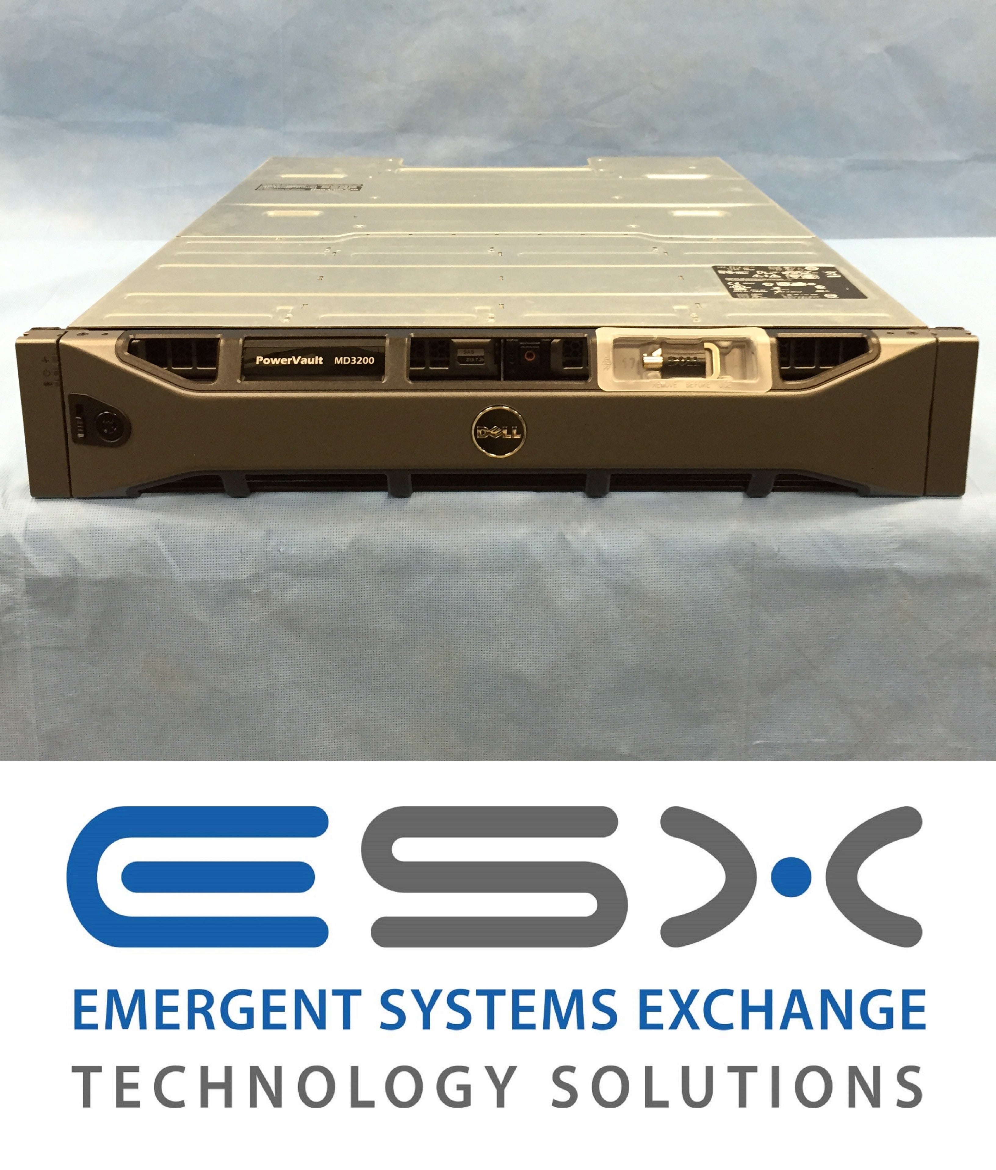 Dell PowerVault MD3200i w/ 12x 1TB 7.2k SAS HDD Dual PSU Dual EMM