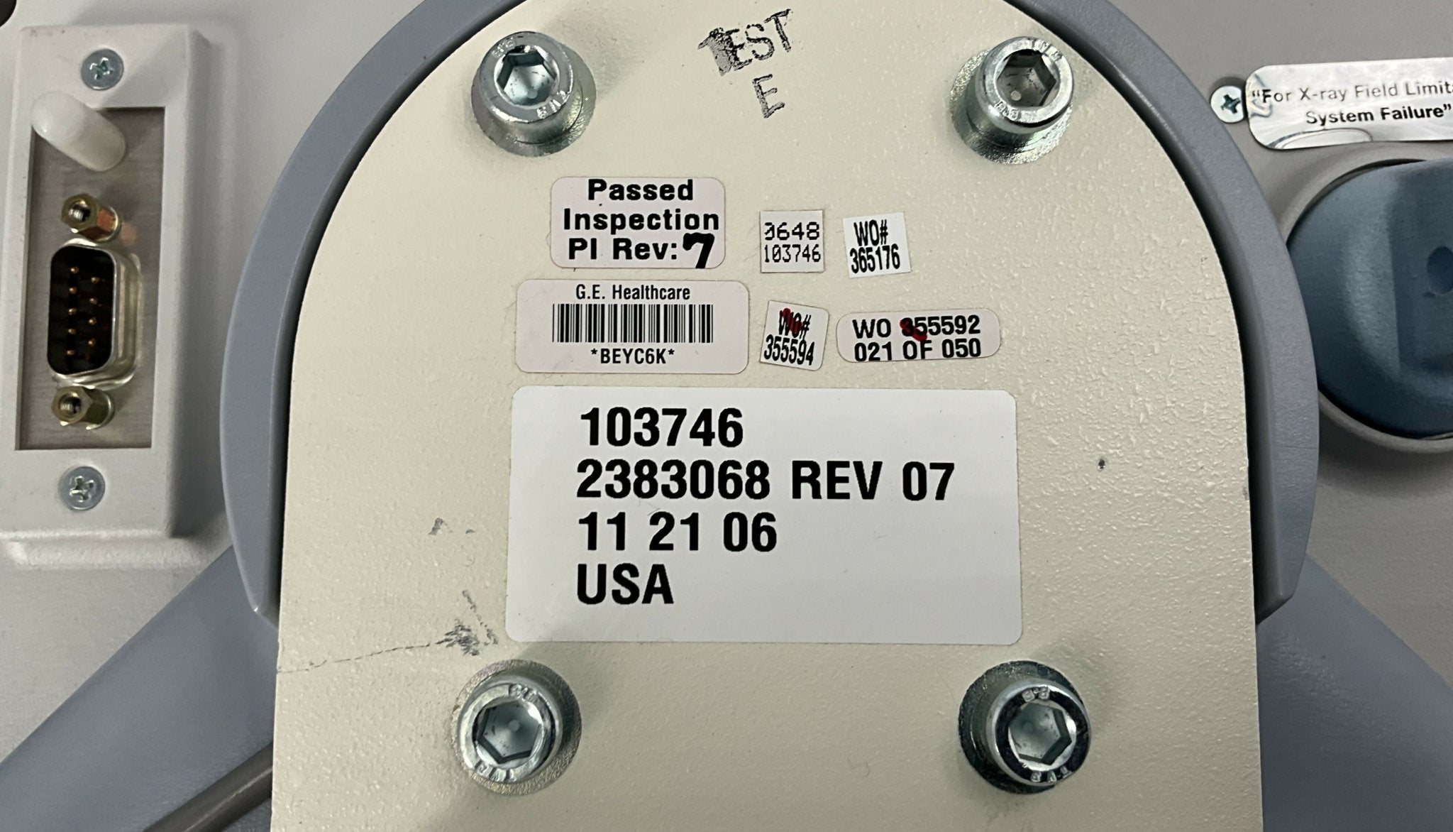 FALCON OTS IUT CONSOLE (2383068REV 07 GE