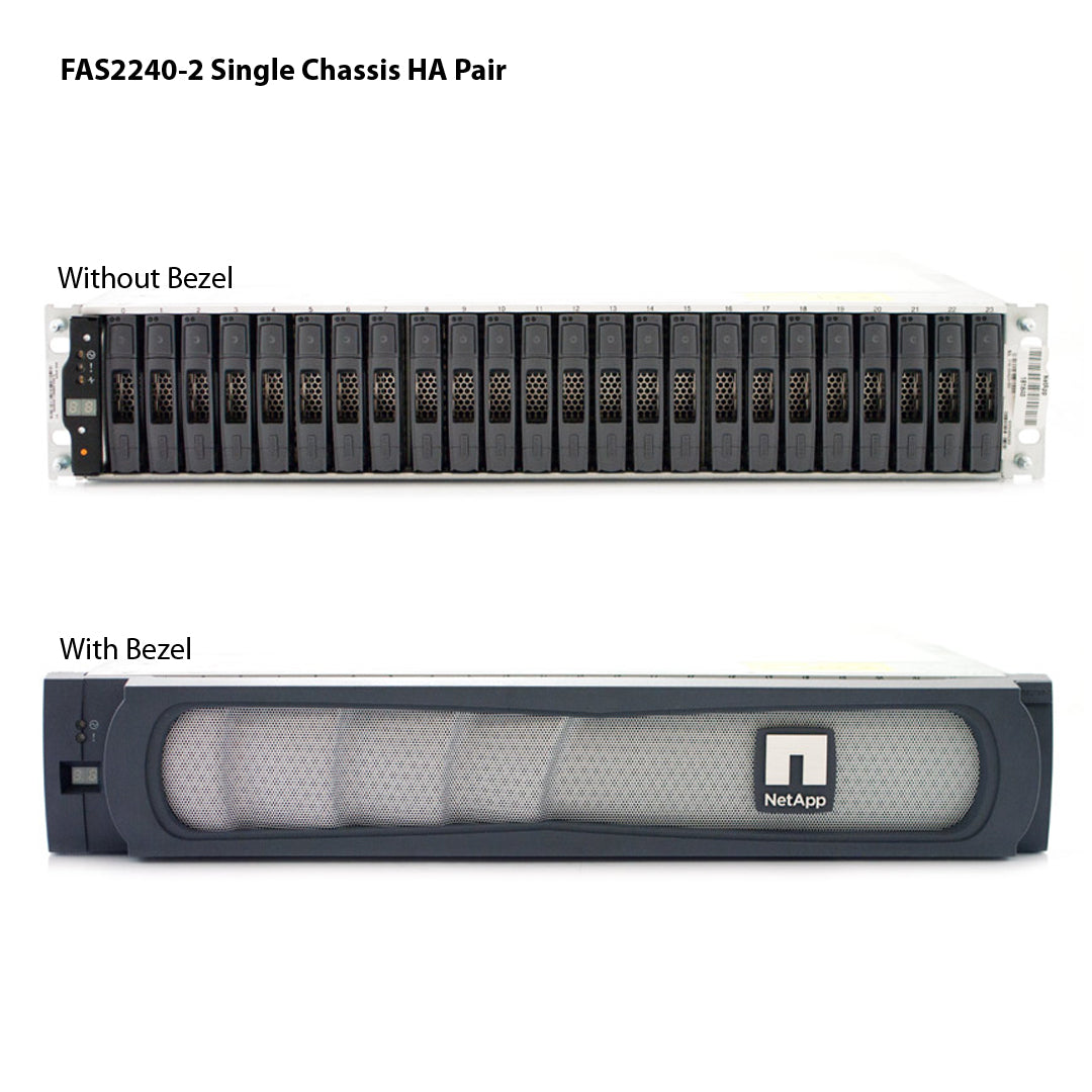 NetApp FAS2240-2 Dual Controller Filer Head (HA)