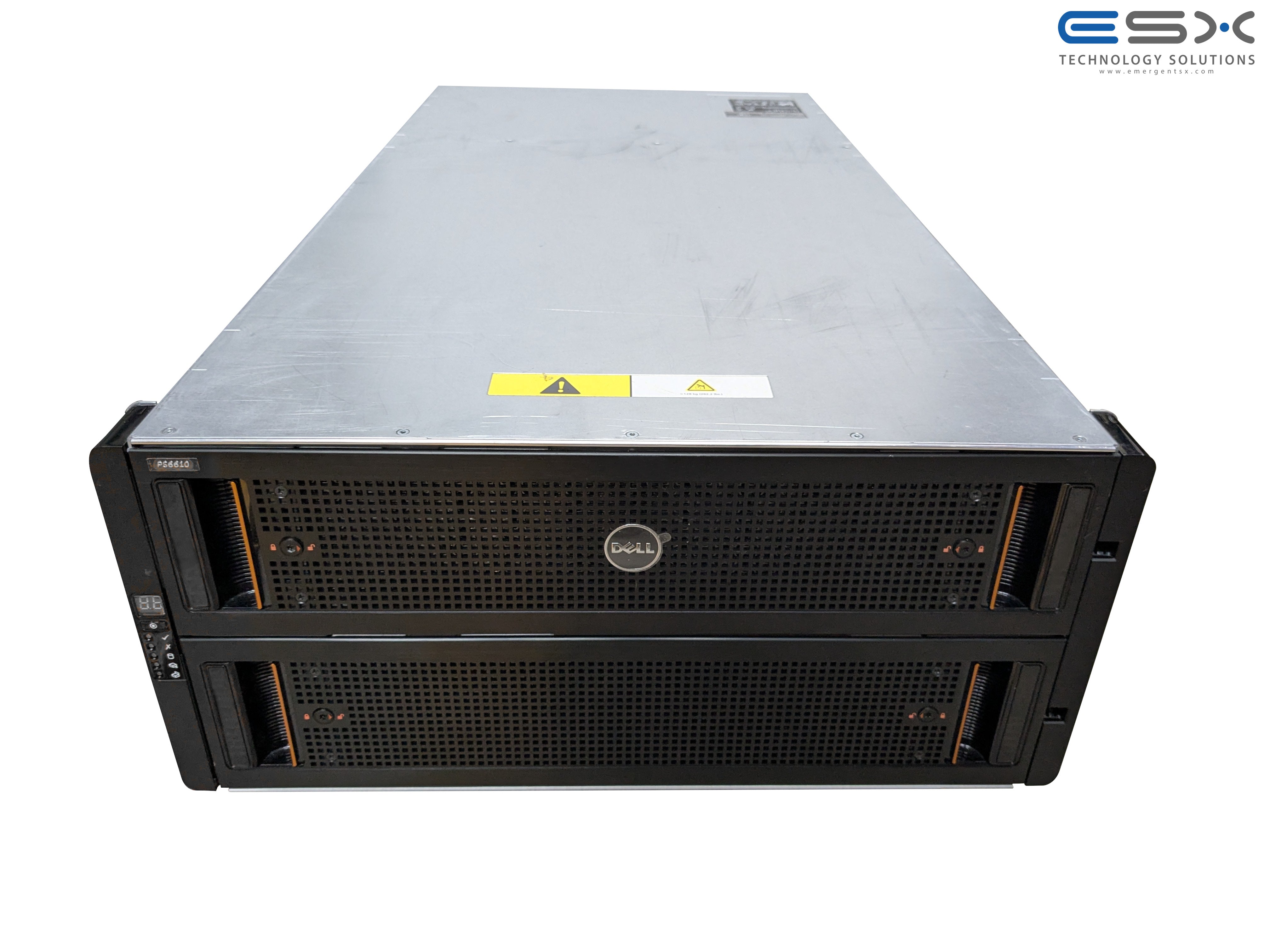Dell EqualLogic PS6610 4U 84x 3.5” Storage Array Chassis w/ PSU & Fans, No Ctrlr
