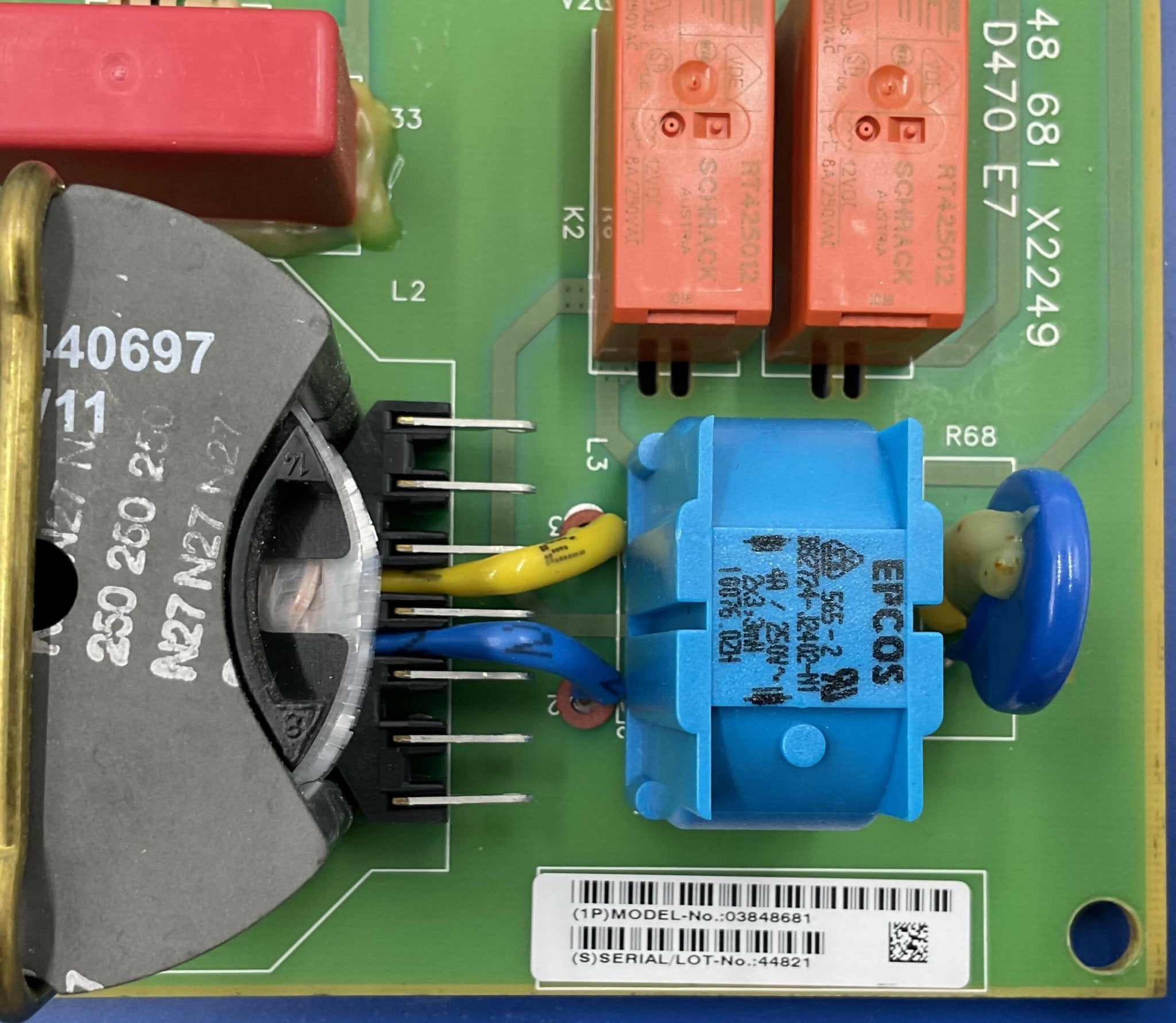 FIL POWER BOARD D470 (03848681/3848681 SIEMENS