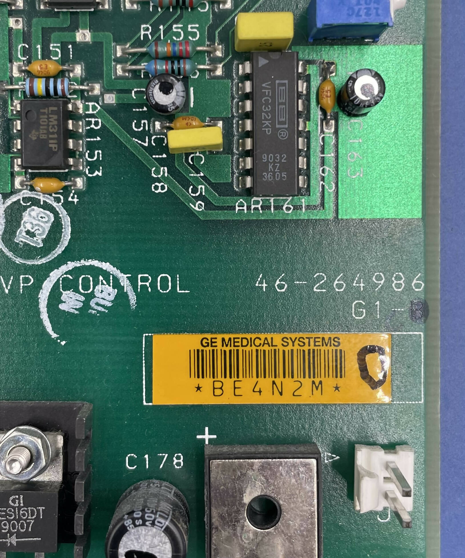 FIL/KVP Control (46-264986 G2-B GE