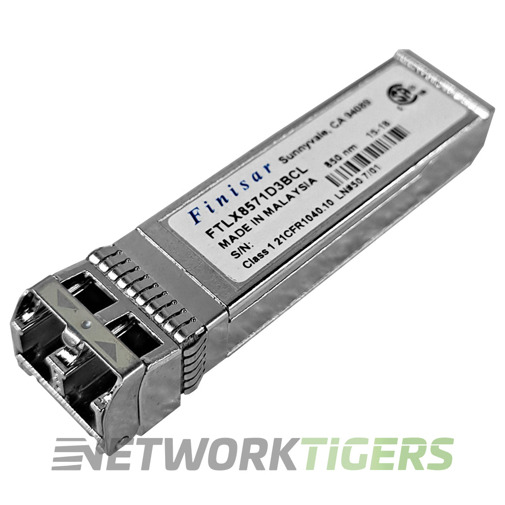 Finisar FTLF8528P2BCV-HD 8Gbps 850nm Multimode Datacom SFP+ Transceiver