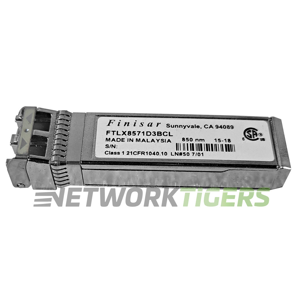 Finisar FTLX8571D3BCL-EM 10GB BASE-SR 850nm MMF SFP+ Transceiver