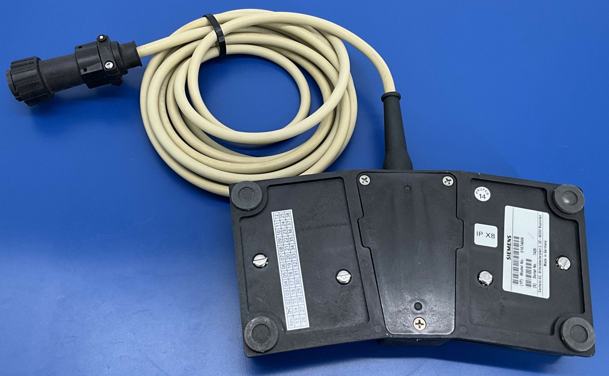 FOOT SWITCH FLUORO & EXPOSURE (01674808/1674808 SIEMENS