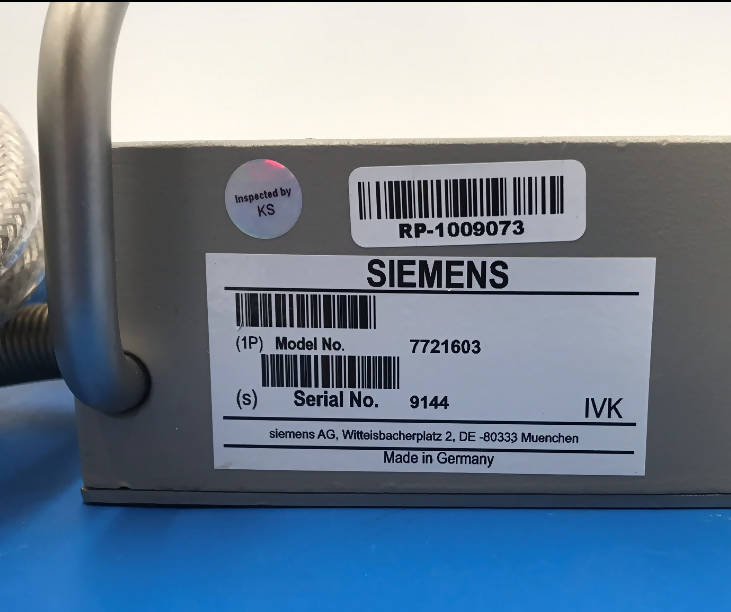 Foot Switch Mono Plug_In (7721603/07721603 Siemens