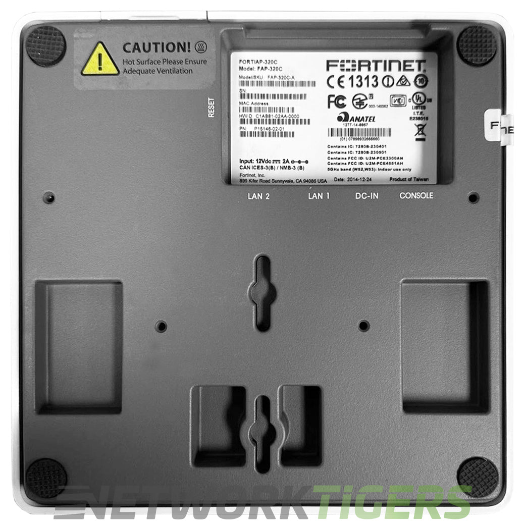 Fortinet FAP-320C-A Dual Radio 3x3 MIMO Local Management Only WAP