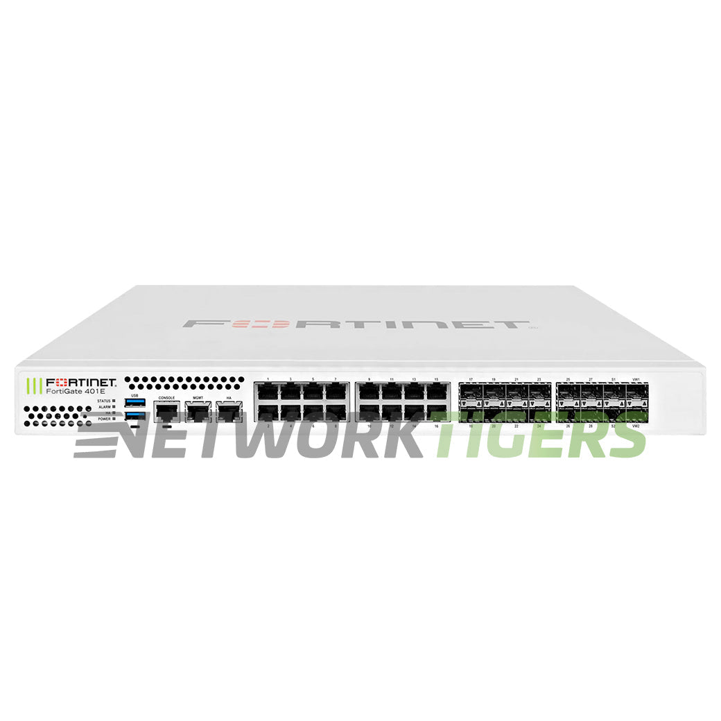 Fortinet FG-401E FortiGate 400E 32 Gbps Local Management Only Firewall