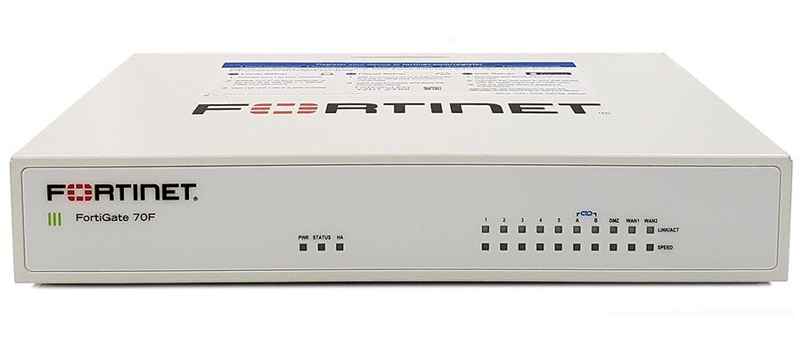 Fortinet Fortigate 70F Next-Generation Firewall and SD-WAN Appliance (FG-70F