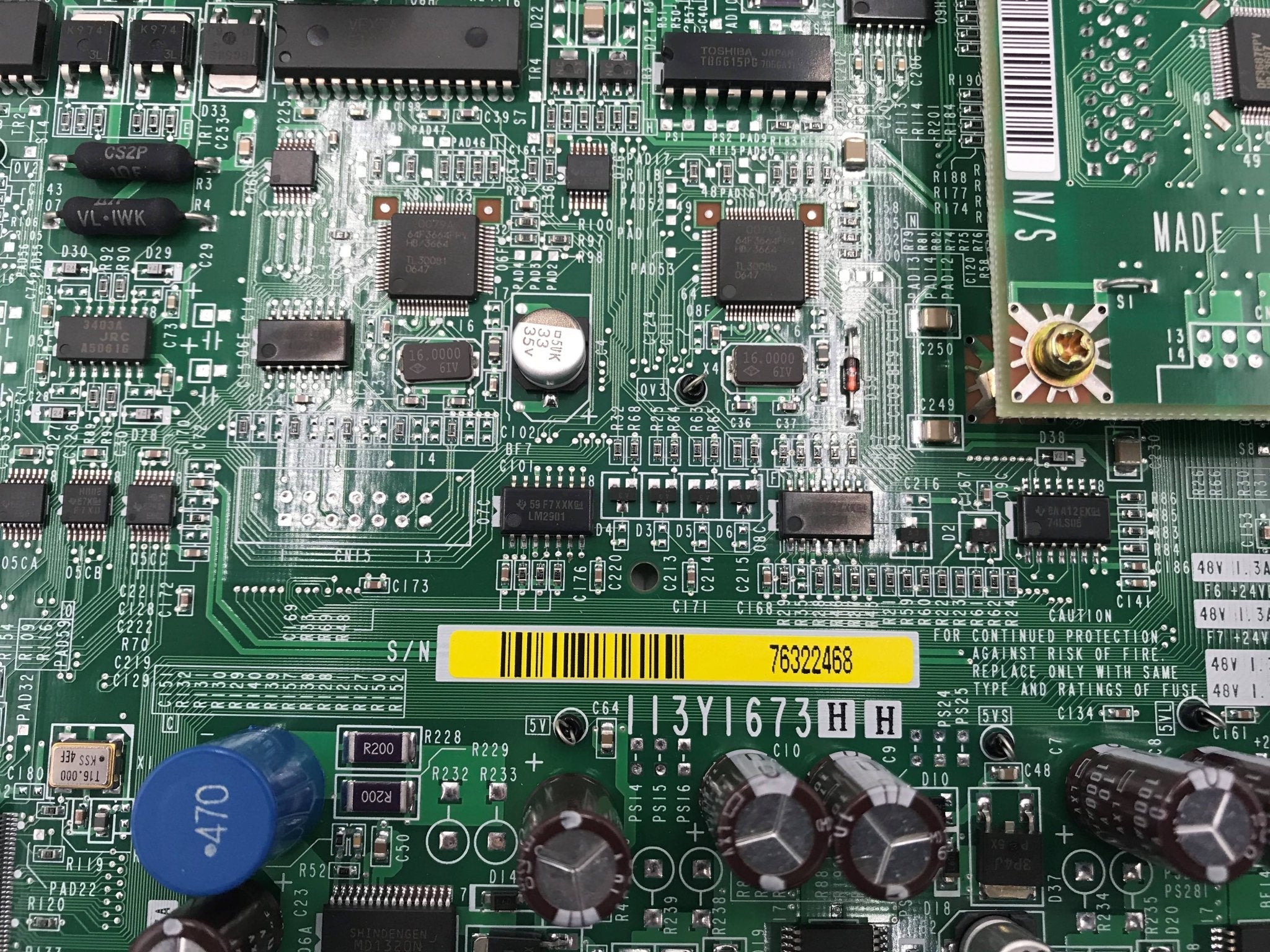 FujiFilm Circuit Board (113Y1673HH/113Y1707DD-SND21B-S FujiFilm