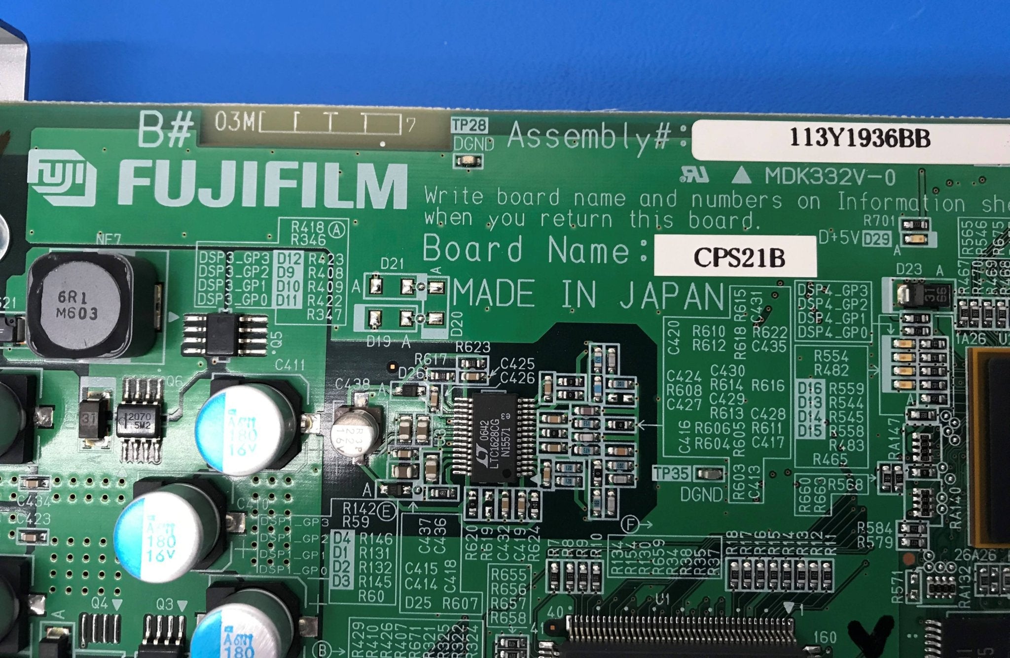 FujiFilm Circuit Board (113Y1936BB/CPS21B FujiFilm