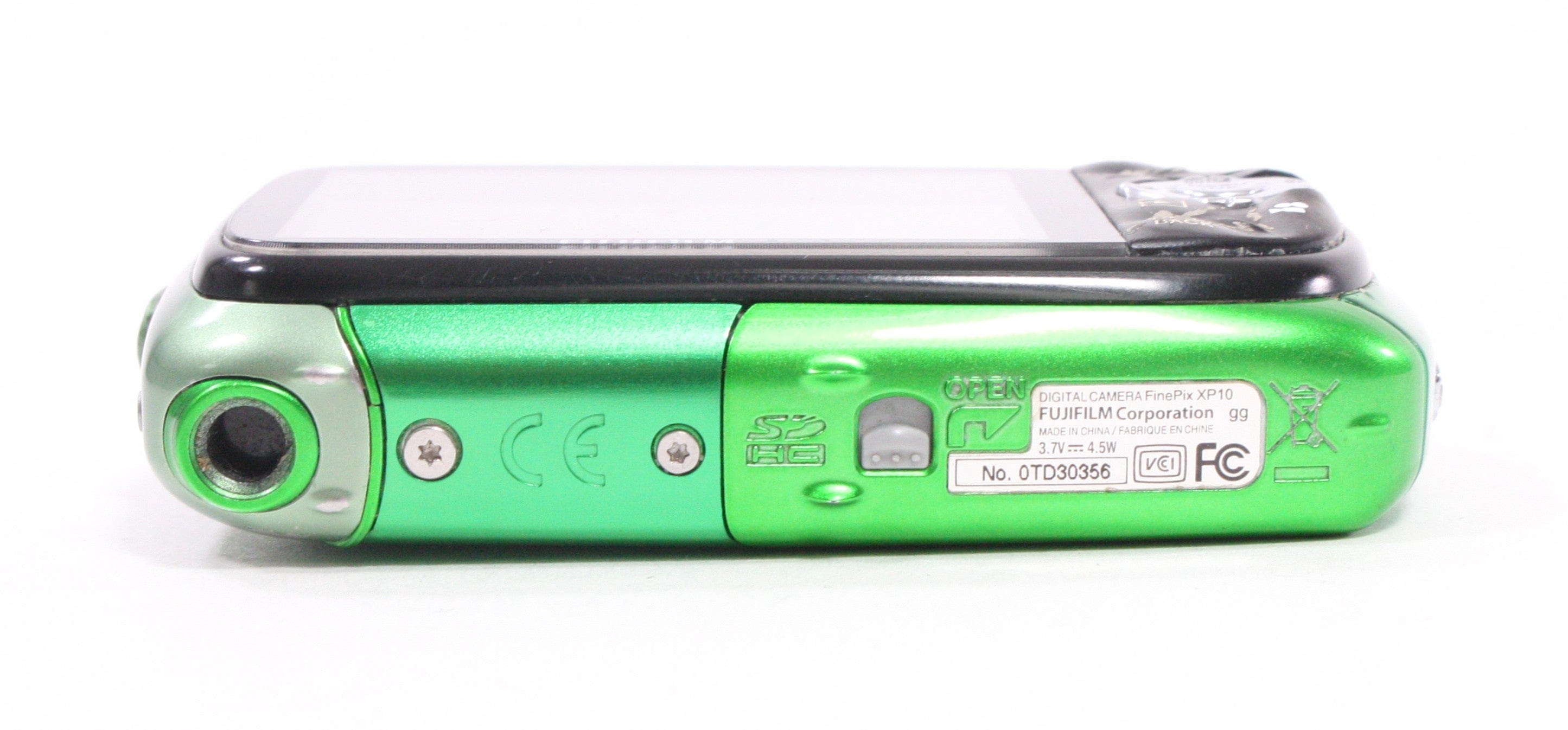 Fujifilm XP10 Water/Shock/Dust/Freeze Proof Digital Camera 5x Zoom 12.2mp (Green)