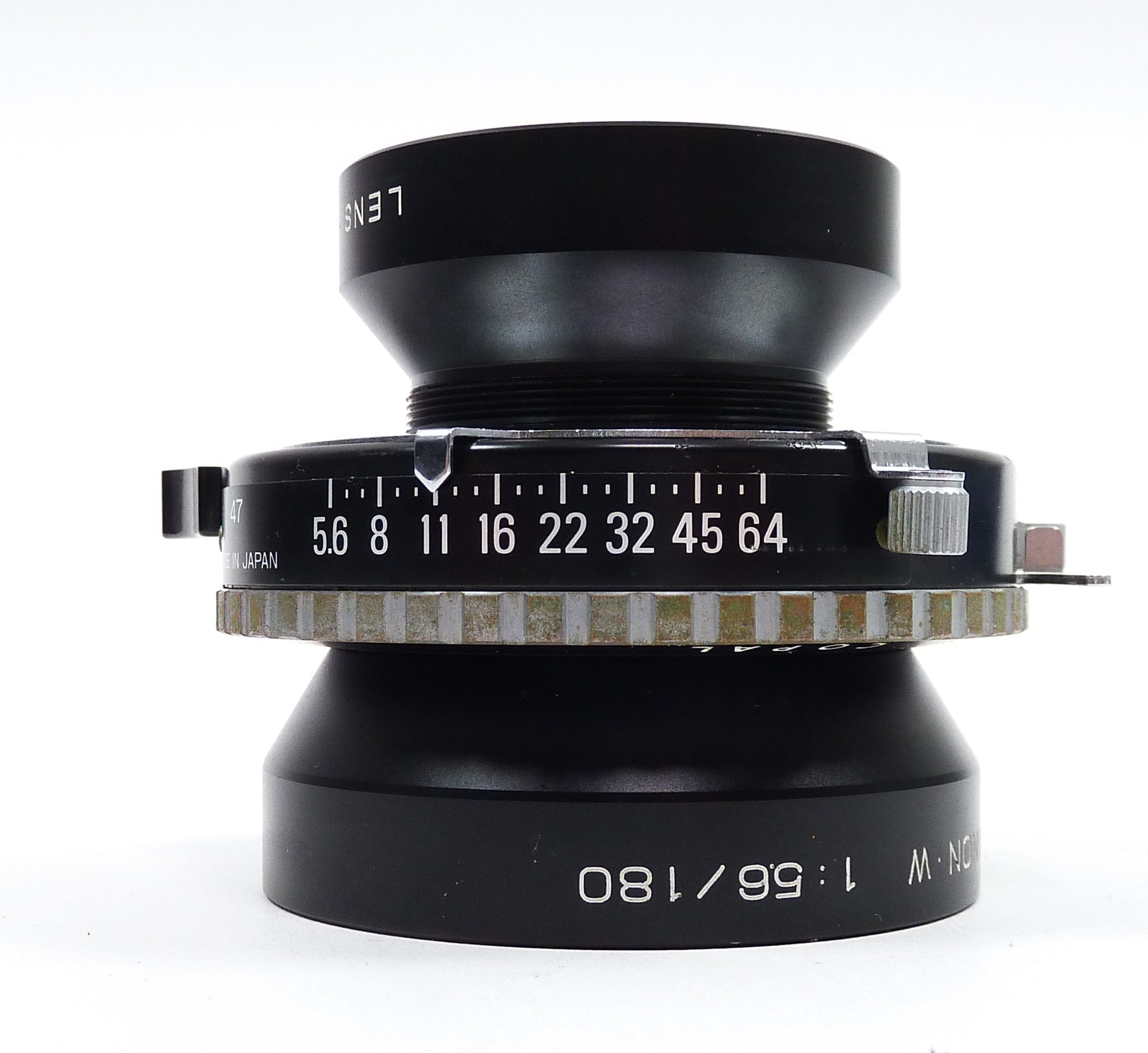 Fujinon-W 180mm F5.6 mounted on 3.5" x 3.5" Lens Board