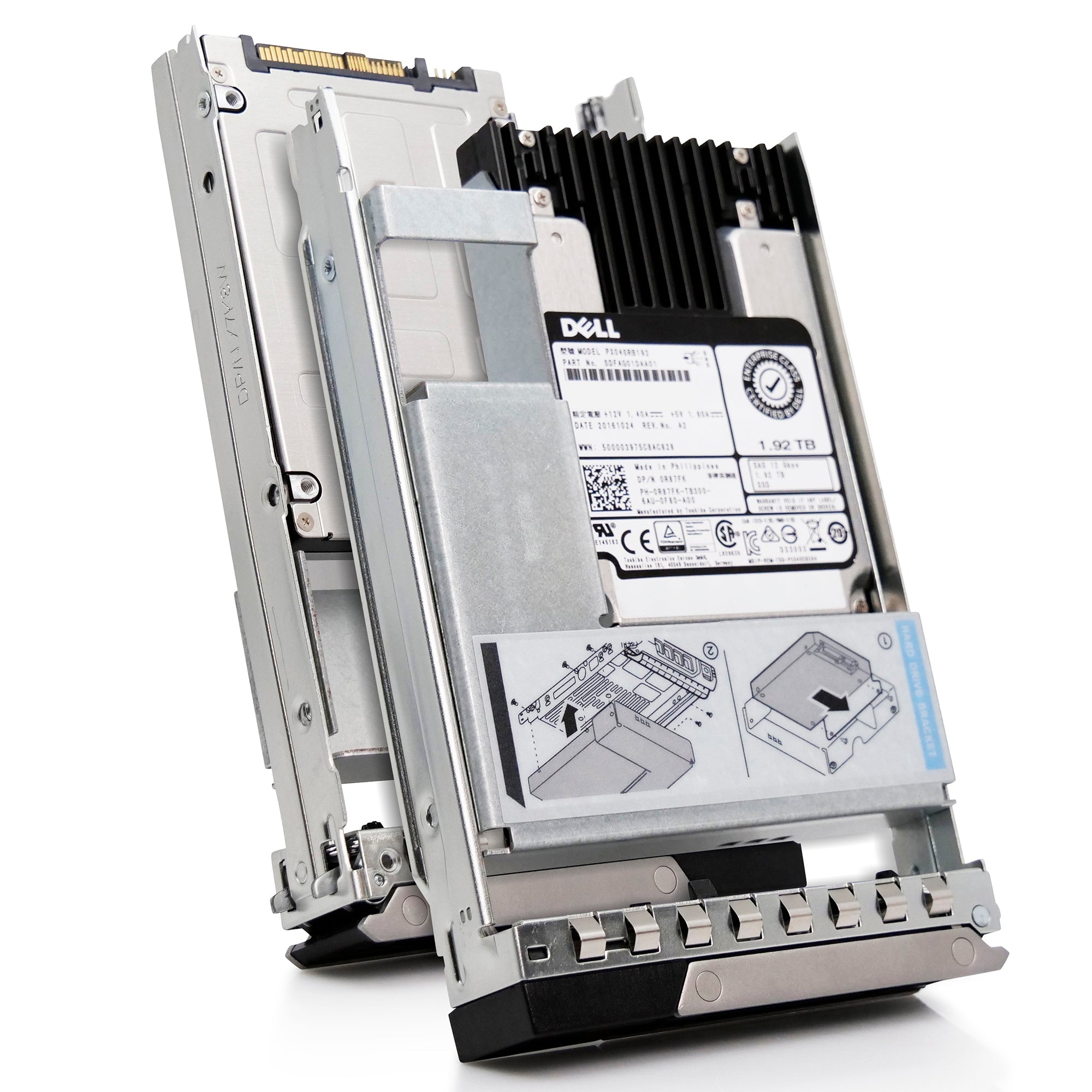 Dell G14 0R87FK 1.92TB 1 DWPD SAS-3 12Gb/s MLC Hybrid 3.5in Refurbished SSD